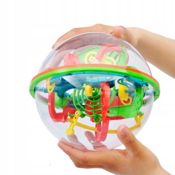 Puzzle 3d kula z labiryntem zabawka edukacyjna