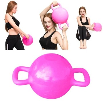 Kettlebell na wodę, 2 uchwyty, regulowany 1-5 kg