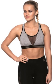 Ariela top sportowy Fit Collection szary Eldar S