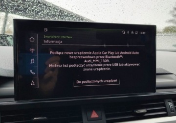 Audi A4 B9 Limousine Facelifting 2.0 40 TFSI 204KM 2022 Audi A4 Limousine Salon PL Gwarancja 2028 S-Line Kamera Audi Sport Alcanta, zdjęcie 21