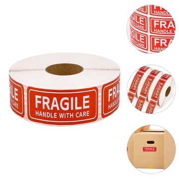 Наклейка-этикетка Fragile Tapes для принтера 150 шт.