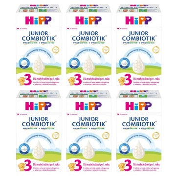 HiPP Junior Combiotik 3 Mleko po 1. roku 6x550g