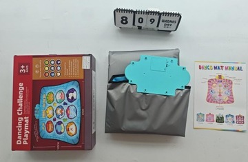 БОЛЬШОЙ ТАНЦЕВАЛЬНЫЙ КОВРИК МУЗЫКАЛЬНАЯ ТАНЦЕВАЛЬНАЯ ИГРА