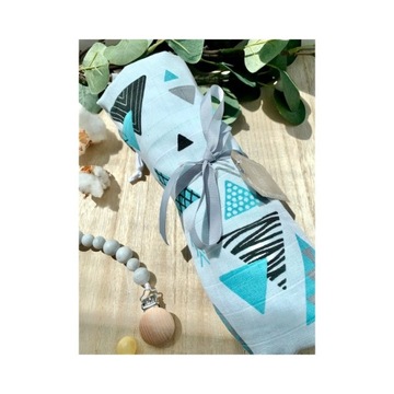 Двойное двойное муслиновое одеяло 75x75