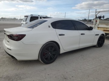 Maserati Quattroporte II 2019 Maserati Quattroporte 2019r., S, 3L, od ubezpieczalni 3.0 Benzyna 430KM, zdjęcie 3