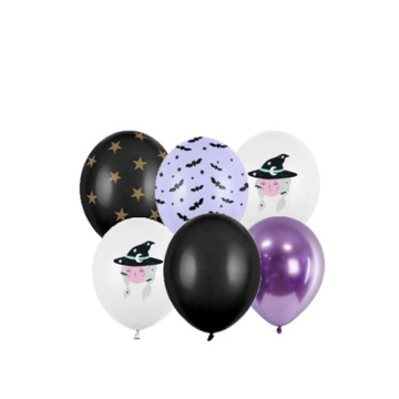 Набор воздушных шаров «Фокус-покус», 10 воздушных шаров «ХЭЛЛОУИН»
