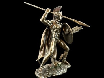 Статуэтка Скульптуры статуэтки Леонидас - король Спарты Веронезе Wu78107a4