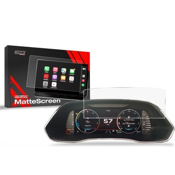 Folia MATOWA do Skoda Superb 3 Virtual Cockpit 10,25