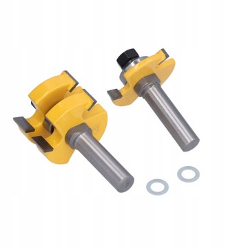 2шт. ПРЯМАЯ ПАЗОВАЯ ФРЕЗА 12,7 ММ.