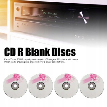 ЗАПИСИ CD-R ЧИСТЫЕ ЗАПИСИ MP3 50 ШТ.