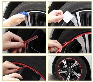 ДЕКОРАТИВНАЯ ПОЛОСКА ДЛЯ АВТОКОЛЕСНЫХ ДИСКОВ ЛЕНТА