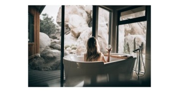 MF KĄPIELOWA GĄBKA Z MASAŻEM 16,3x11 CM POMARAŃCZOWA 5903805350842