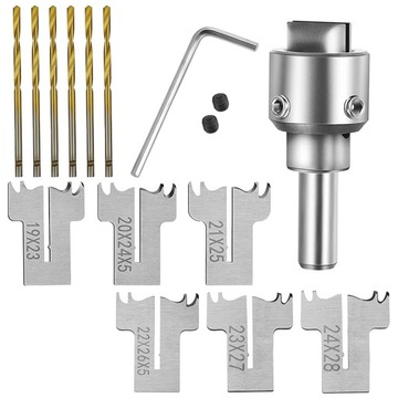 11-Piece Ring Drill Bit Set,Wood Ring Drill,Wooden