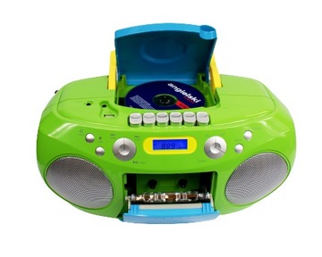 Terris RCA593 PLL CD/MP3-тюнер AudioBookMagnet USB зеленый