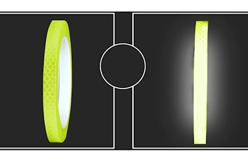 ЛЕНТА СВЕТООТРАЖАЮЩАЯ ДЛЯ ВЕЛОСИПЕДНЫХ МОТОРНЫХ НАКЛЕЙКИ 8М