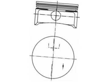 KOLBENSCHMIDT 99741601 PÍST
