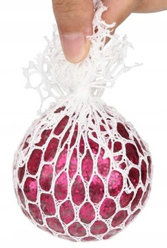 СЕНСОРНЫЙ ШАР ГНИОТЕК ВИНОГРАДНЫЙ С БЛЕСКАМИ