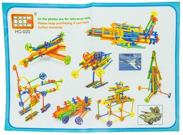 БЛОКИ СТРУКТУРНЫЕ ТРУБКИ СОЛОМОЧКИ 1000EL 19,5 СМ XL