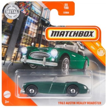 Matchbox 1963 Austin Healey Roadster Metal