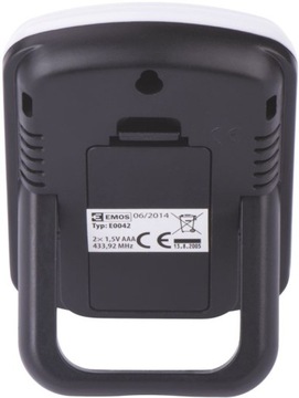 Termometr 0°C do +60°C, zew. -40°C do +60°C E0042