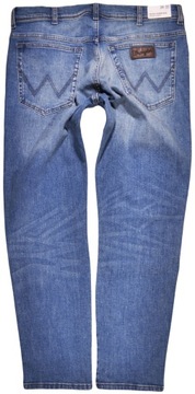 WRANGLER spodnie TAPERED regular BLUE jeans TEXAS TAPER _ W36 L32