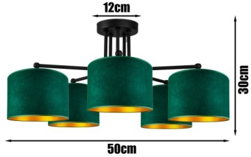 ПОТОЛОЧНЫЙ ПОДВЕСНОЙ СВЕТИЛЬНИК, ВЕЛЮРОВАЯ СВЕТОДИОДНАЯ ЛЮСТРА