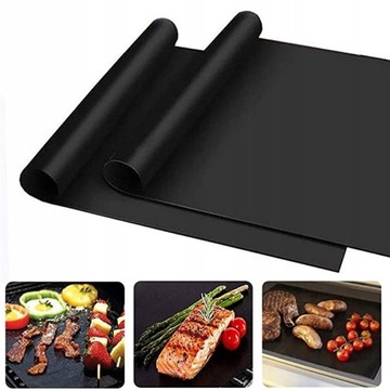 Nieprzywierająca mata do grilla 40*33cm mata do grillowania