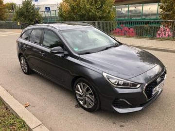 Hyundai i30 III Wagon 1.4 T-GDi 140KM 2018 HYUNDAI i30 1.4 T-GDI AUTOMAT LEDY ALU KAMERA NAVI GRZANE FOTELE KIEROWNICA, zdjęcie 2