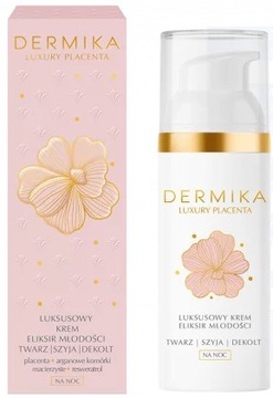 Dermika Luxury Placenta Эликсир молодости Крем для лица, шеи и декольте 50мл