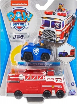 PSI PATROL WÓZ STRAŻACKI AUTO CHASE ZESTAW