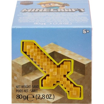 MINECRAFT MINI MINING GVL45 ZŁOTY MIECZ ZESTAW