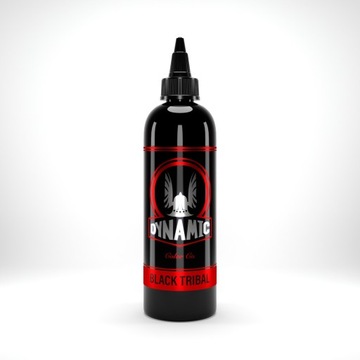 DYNAMIC BLACK TRIBAL 240 ml TUSZ farba tatuaż
