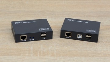 Удлинительный KVM-кабель Digitus KVM USB до 200 м CAT5 UTP