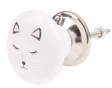 Набор из 4-х ФАРФОРОВЫХ РУЧОК для мебели ANIMALS