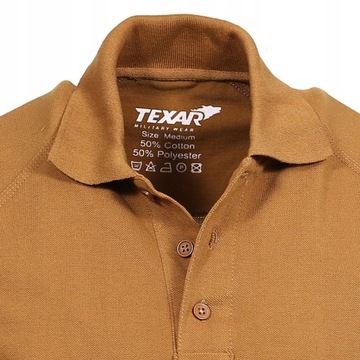 Рубашка-поло Texar Elite Pro — коричневый S