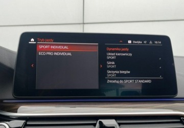 BMW Seria 5 G30-G31 Limuzyna Facelifting 2.0 530i 252KM 2022 BMW Seria 5 xDrive Automat Brazowa Skora Navi Ambiente Kamera FV23, zdjęcie 32