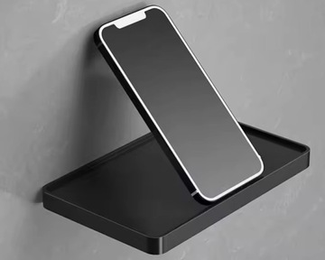 Держатель для туалетной бумаги с полкой, вешалка для ключей для телефона, самоклеящаяся