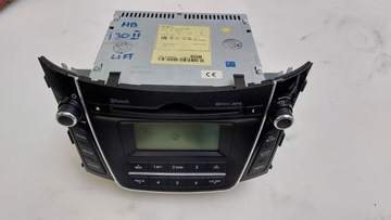 ORYGINALNE RADIO CD BLUETOOTH HYUNDAI I30 II 2012- 96170-A6210GU