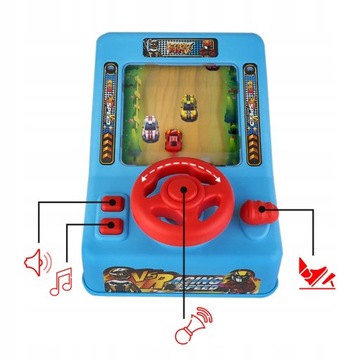 ГОНОЧНЫЙ СИМУЛЯТОР ВОЖДЕНИЯ ГОНОЧНАЯ ИГРА РУЛЬ ИНТЕРАКТИВНАЯ ИГРУШЕЧНАЯ АВТОМОБИЛЬ