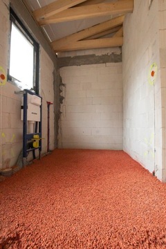 Пол из жидкого пенополистирола Thermolit. EPS100 гранулы. Стиробетон