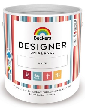 EMALIA BECKERS DESIGNER UNIVERSAL WHITE BIAŁA 2.5L
