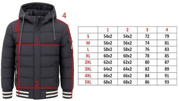 КУРТКА МУЖСКАЯ С КАПЮШОНОМ, ЗИМНИЙ ПУХ, УТЕПЛЕННАЯ, СТЕГАНАЯ, ЧЕРНАЯ L