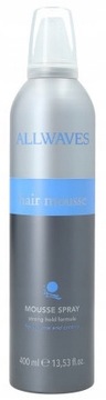 Allwaves pianka do włosów Hair Mousse 400ml