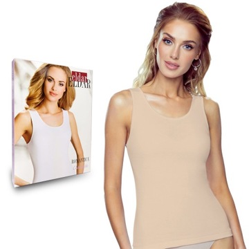 ELDAR bluzka top CLARISSA bawełna , Beżowy M