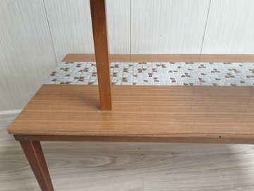 Подставка для цветов капля 1960-е и 1970-е годы patyczak PRL винтаж ретро 70x40 высота 95 см