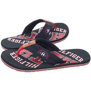 Tommy Hilfiger klapki męskie Essential TH Beach rozmiar 40