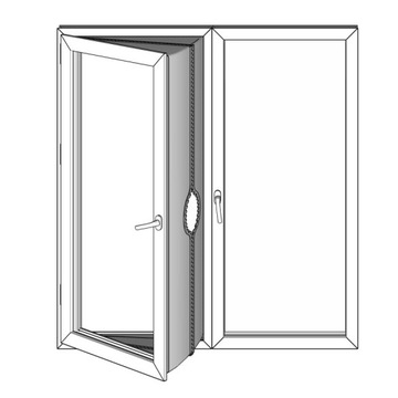 Уплотнитель для оконного портативного кондиционера Climate 4м