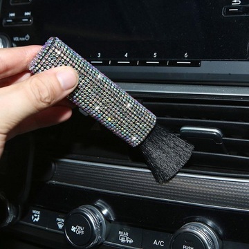 Щетка для чистки салона автомобиля Элегантный, блестящий инструмент для украшения салона.