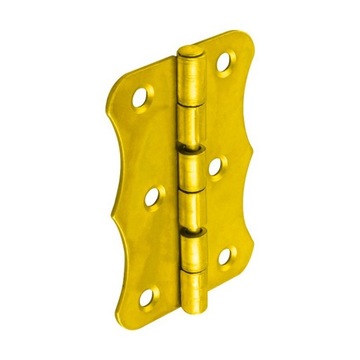 Zawias splatany ozdobny - złoty - ZO 70x51x1,5