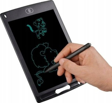 TABLET GRAFICZNY do RYSOWANIA dla DZIECI TABLICA NOTATNIK LCD ZNIKOPIS